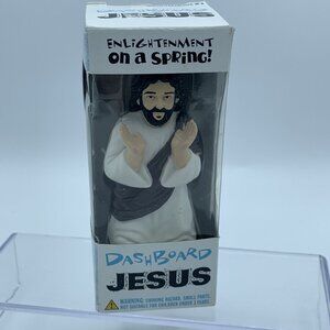 Dashboard Jesus - Enlightenment on a Spring! Adhesive Base